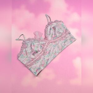 NWT Blush Daze Crop Top Sugar Thrillz